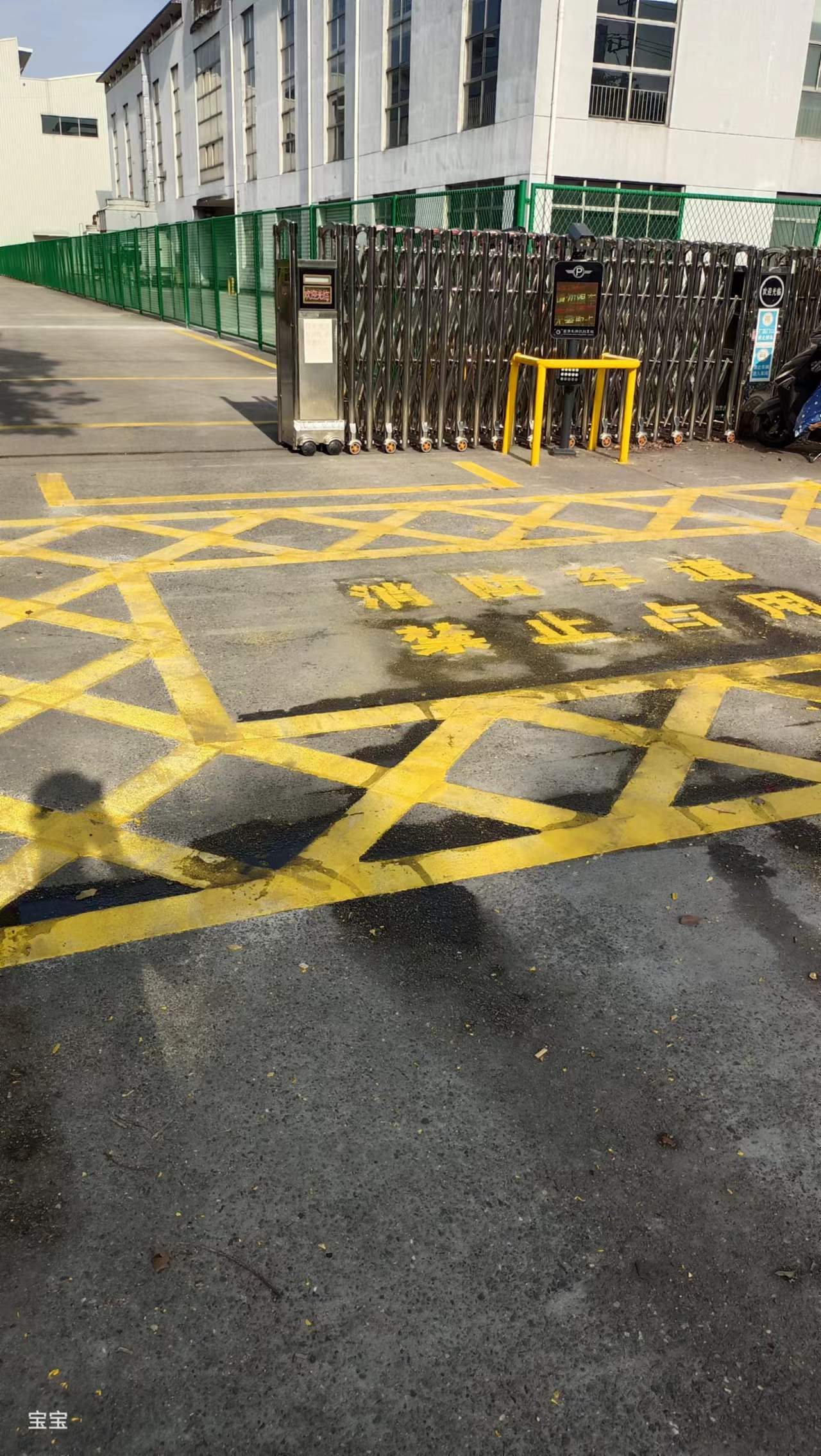 肃北马路划线