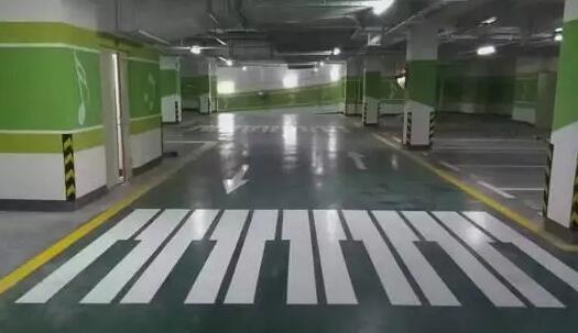肃北仓库划线